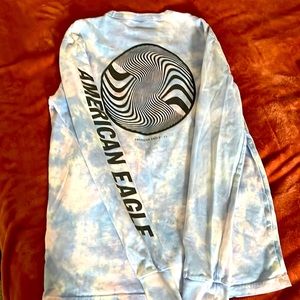 American Eagle TieDie Long Sleeve Tshirt